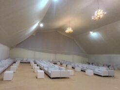 White Side Table, Side Table, White Sofa, White Single Seater Sofa, Leather Sofa