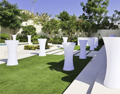 Raising the Bar, Round LED Cocktail Table