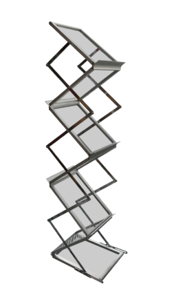 acrylic brochure stand, acrylic magazine stand