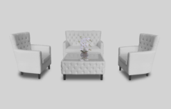 Classic Sofa, VIP Sofa, White Sofa, Single Seater Classic Sofa, 2 Seater Classic Sofa