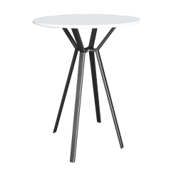 Black Outdoor Cocktail Table, Black Outdoor High Table