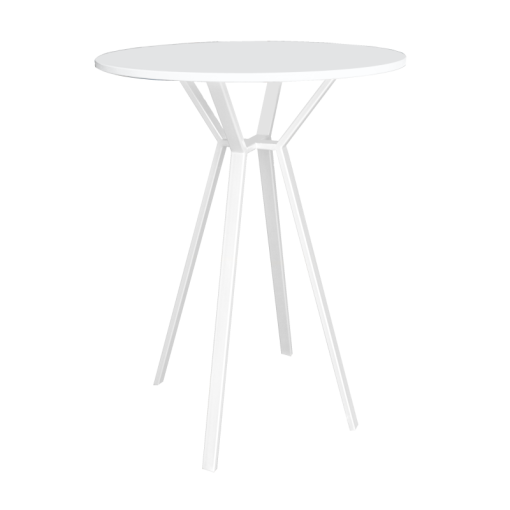 White VIP Cocktail Table,White VIP High Table