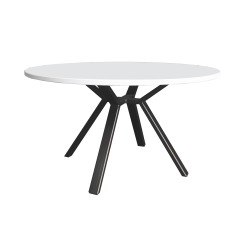 Aster Round Black Coffee Table