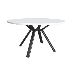 Aster Round Black Coffee Table