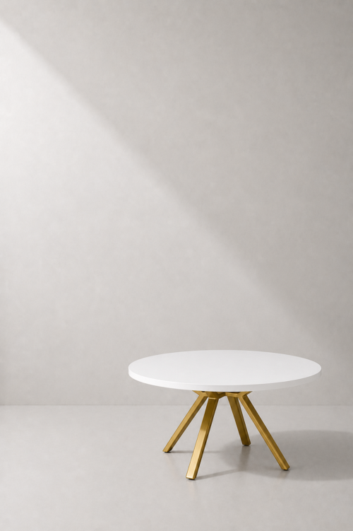 Aster Round Gold Coffee Table - Image 2