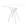 Aster Square White Bistro Table rental for weddings and events in UAE