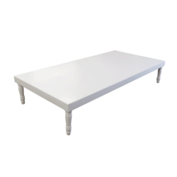 Avalon Grand White Coffee Table