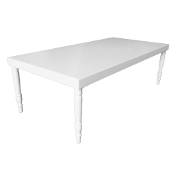 Avalon Grand Dining Table - White