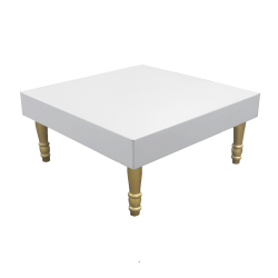 Avalon Gold Square Coffee Table