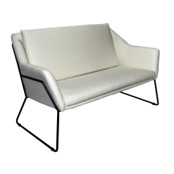 2-Seater Beige Sofa