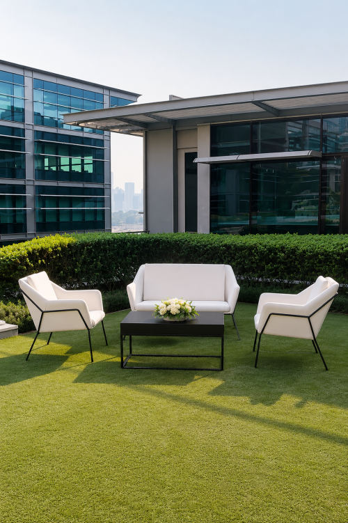 outdoor lounge rental in Dubai, Abu Dhabi, UAE