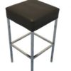 Black Bar Stool, Leather Bar Stool