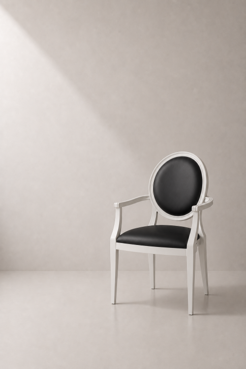 Black Dior Dining Armchair - Image 2