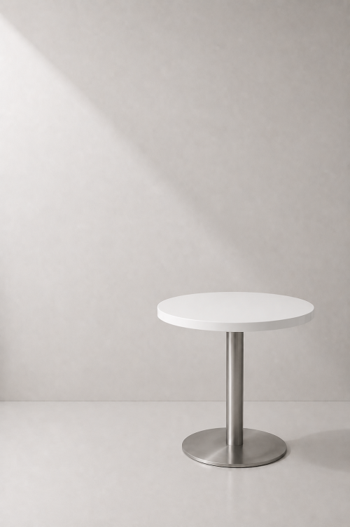 Blanc Cafe Table - Image 2