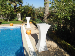 Square LED Cocktail Table