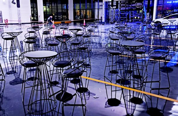 Rent Modern Black Furniture for Events in Dubai