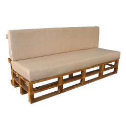 Bratley Pallet 3-Seater Sofa