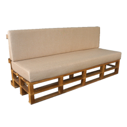 Bratley Pallet 3-Seater Sofa