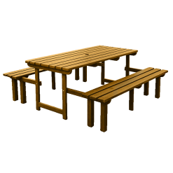 Bratton Picnic Table and Bench