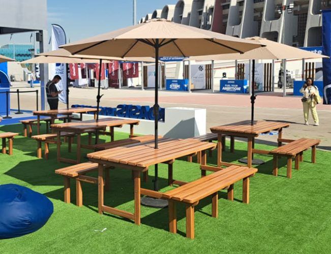 Kwikset Outdoor Umbrella - Mocha - Image 2