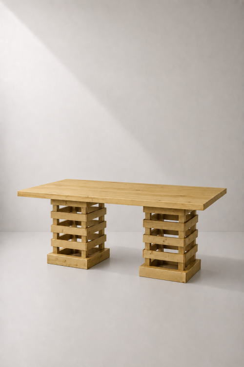 Braxton Outdoor Rectangular Dining Table - Image 2