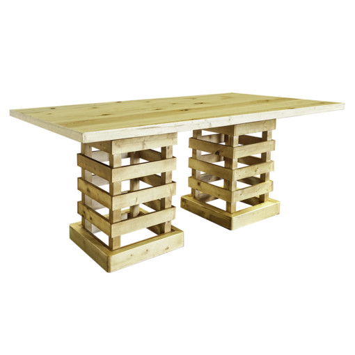 outdoor dining table, long rustic dining table