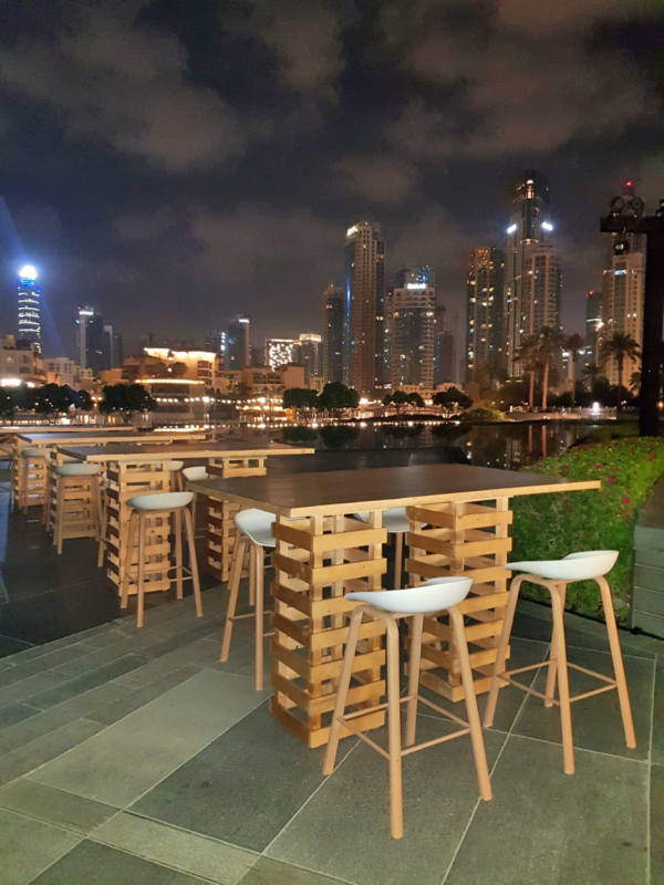 outdoor rectangular high table rental wooden rustic high table hire