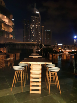 Wooden Cocktail Table, Rustic High Table, Palette Cocktail Table, Wooden Bar Stool