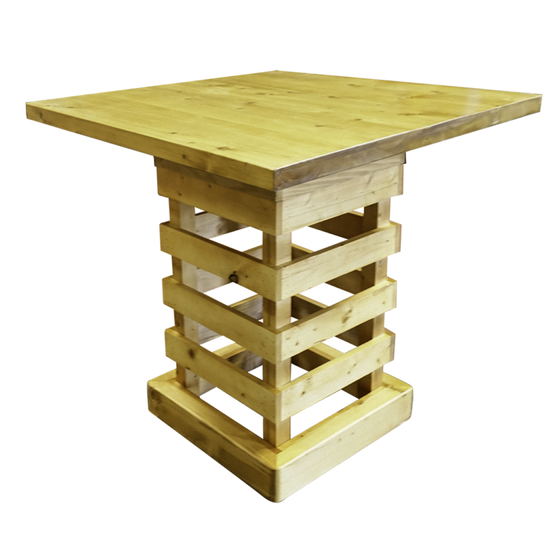 Wooden Outdoor Table, Rustic Dining Table