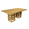 outdoor dining table, pallet dining table