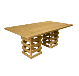 outdoor dining table, pallet dining table