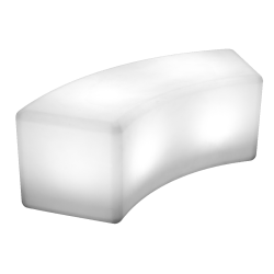 Calyx LED Curved Bench