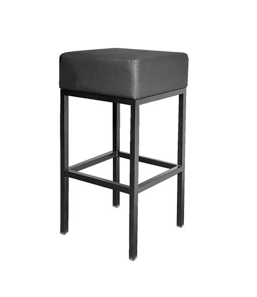 Catalonia Black Bar Stool - Black Furniture