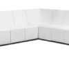 White Sofa, Armless Sofa, Single Seater Sofa