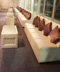 White Sofa, Armless Sofa