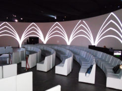 White Sofa, Armless Sofa, Single Seater Sofa