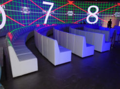 White Sofa, Armless Sofa, Single Seater Sofa