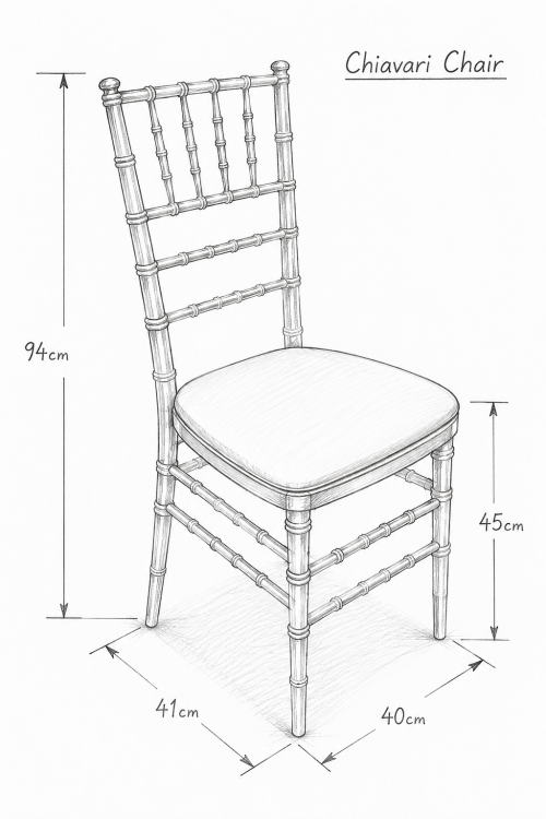 Gold Chiavari Chair - Image 3