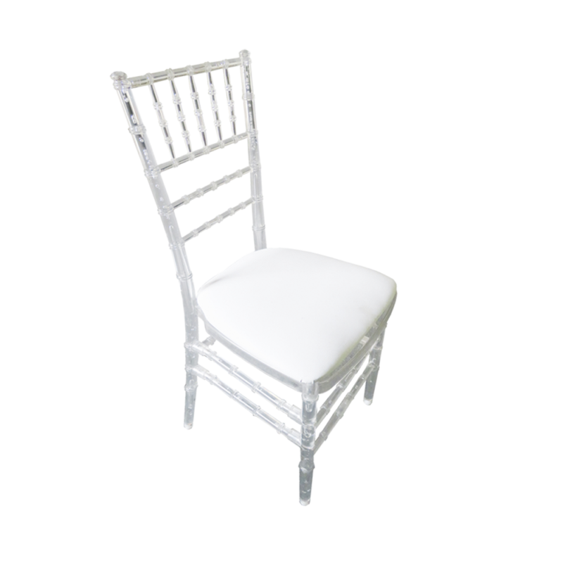 Clear Acrylic Chiavari Chair Furniture Rentals in Dubai Abu Dhabi UAE