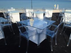ghost chair dining set