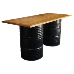 Collins Bar Table  - Black