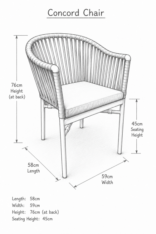 Concord Armchair - Image 3