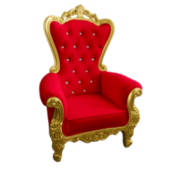 Crown VIP Armchair - Red