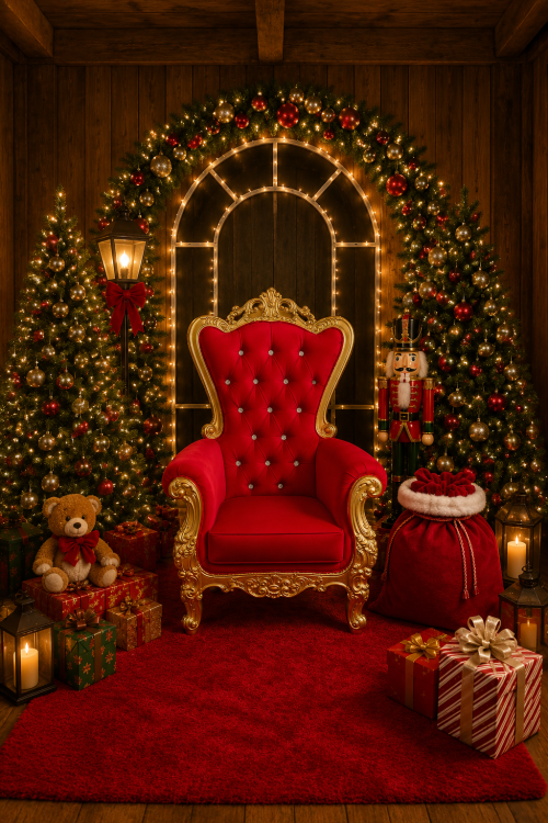 Crown VIP Armchair - Red - Image 4