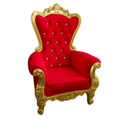 Santa Chair, Throne Chair, VIP Chair, High Backed Chair