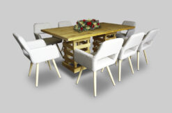 Wooden Dining Table, Rectangular Dining Table