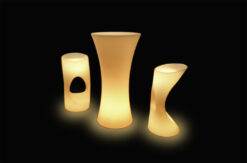 round LED high table, LED Cocktail Chairs