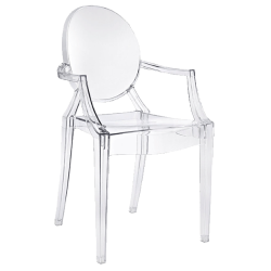 Dauphin Ghost Acrylic Armchair
