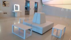 Rectangular Coffee Table, White Rectangular Coffee Table, Center Sofa