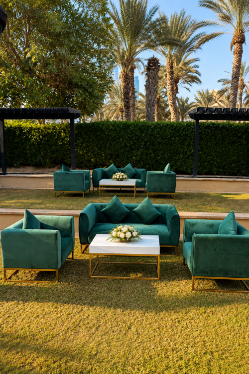 event furniture rental Dubai, Abu Dhabi, UAE